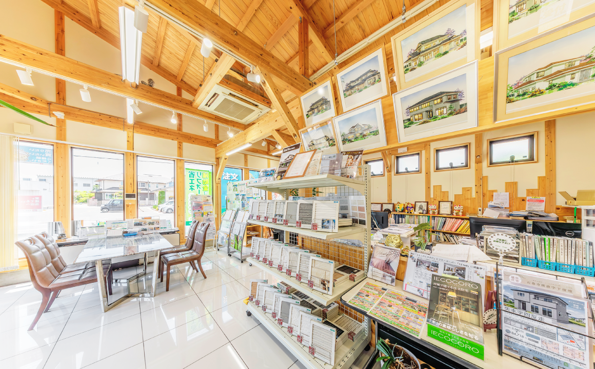 住宅展示場・住まいの相談館の内観